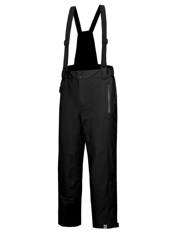 Little Donkey Andy Men's Waterproof Windproof Ski Detachable Bib Pants