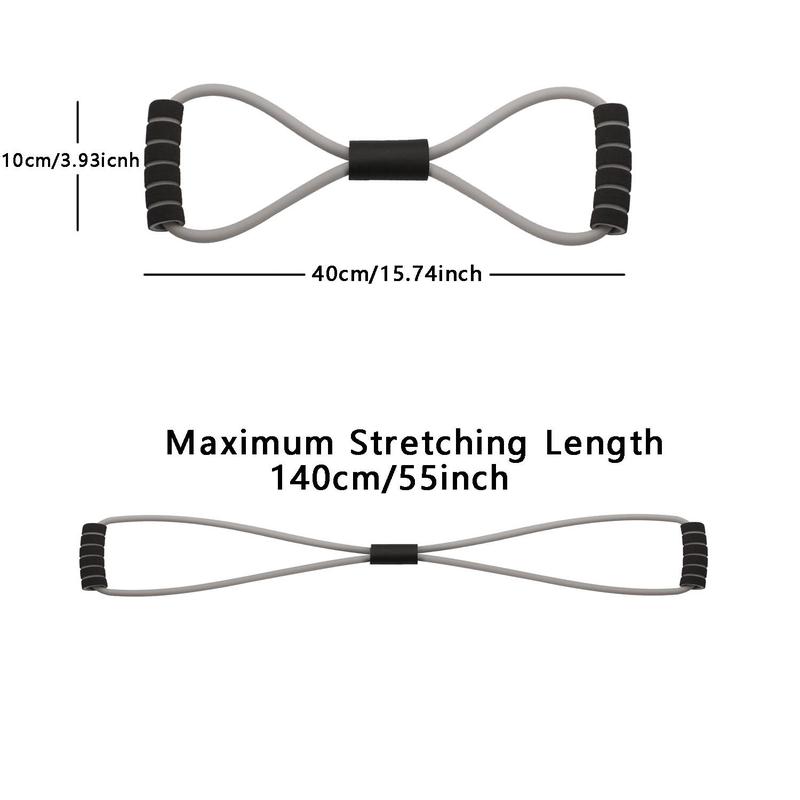 Resistance Band, Arm & Shoulder Stretch Exercise Band With Foam Handle, Pull Rope For Home Gym Workout, yogachallenge, Mother's Day Gift