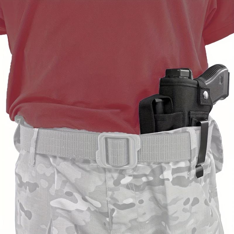 Flashlight Laser Lamp IWB OWB Holster with Cartridge Bag Left and Right Hand Universal