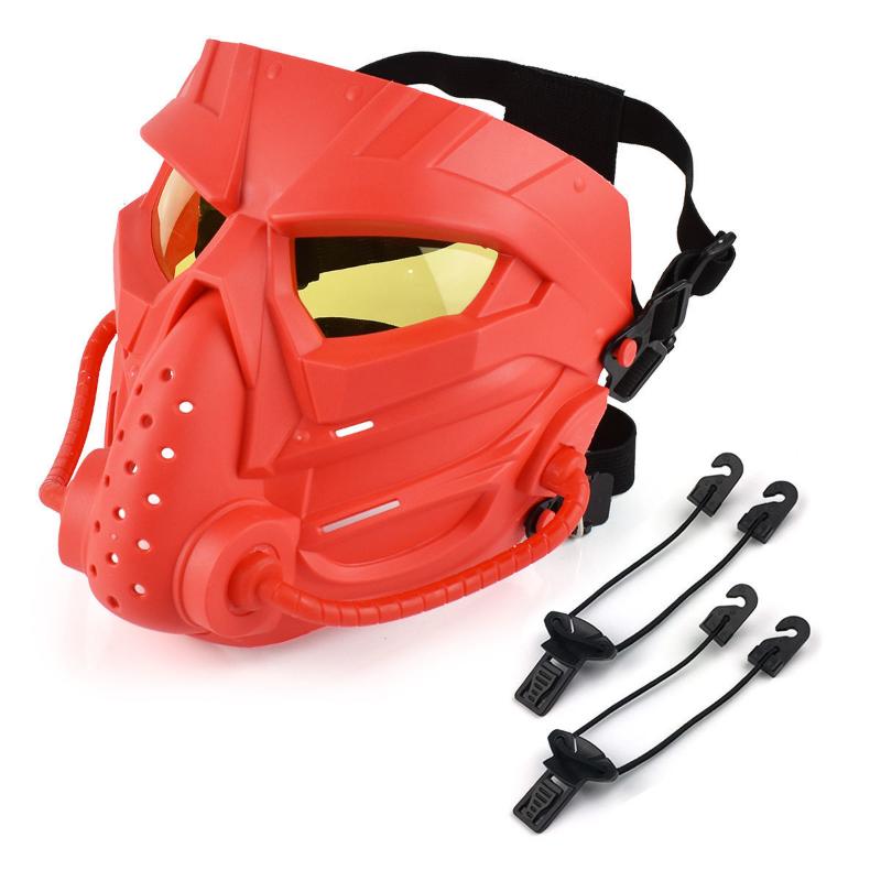 Real-life CS Tactical Full-face Protective Mask Water Bomb Paintball Special-shaped Mask Military Fan Equipment Film And Television Props Mask