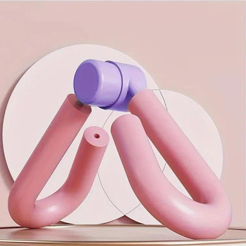 Pink Foam V-Shaped Thigh Master - Inner Thigh Exercise Equipment for Women, Pelvic Floor Trainer, Hip Trainer, Body Shaper