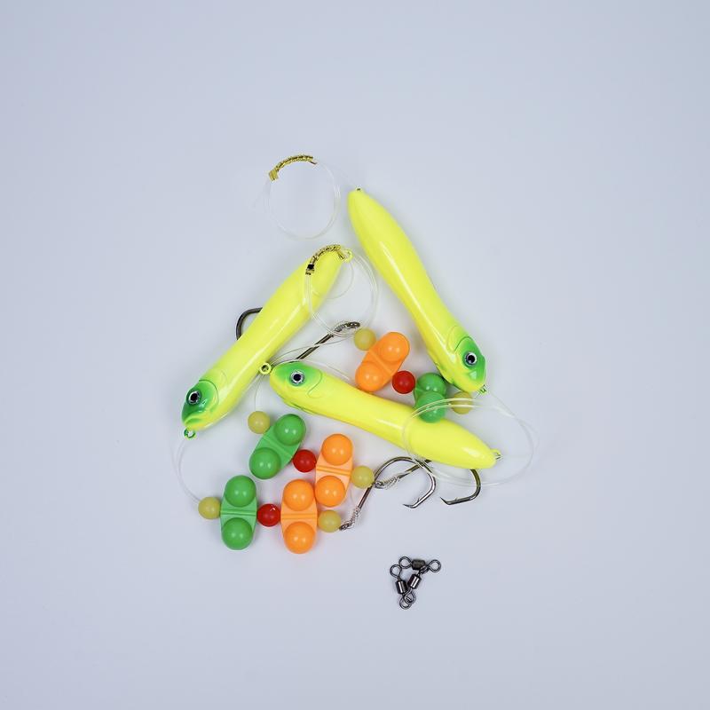 3PCS Catfish Rig - Santee Cooper Style Fishing Gear with Rattle Floats,  6 0, 8 0 Circle Hooks, Perfect for Lake, River, Bank Fishing, Peg Floats, and Catfish-Specific Tackle