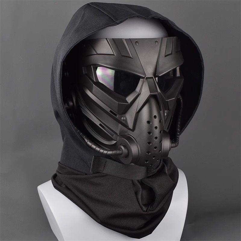 Real-life CS Tactical Full-face Protective Mask Water Bomb Paintball Special-shaped Mask Military Fan Equipment Film And Television Props Mask