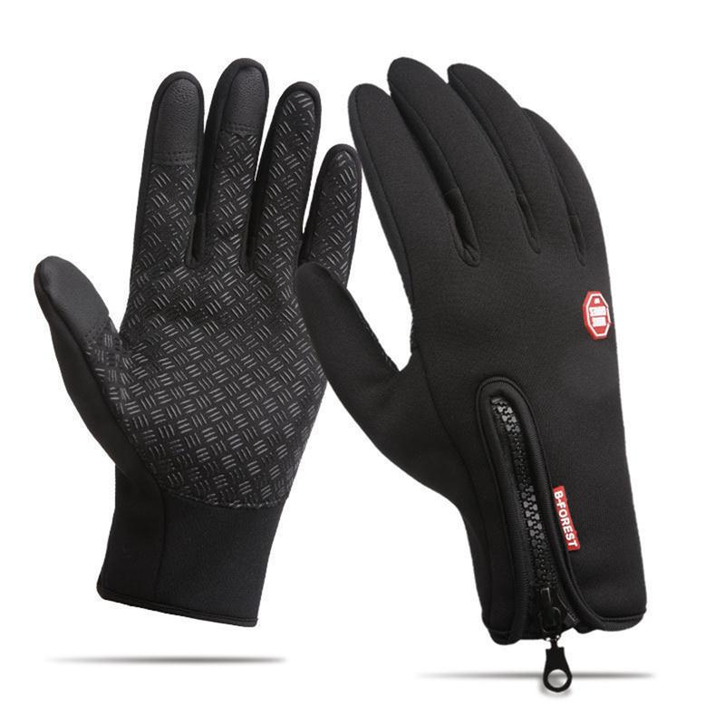 Touchscreen Warm Outdoor Winter Gloves, Waterproof & Windproof Cycling Gloves for Running Hiking Climbing Skiing Driving Sports Non-Slip Gloves Women Men