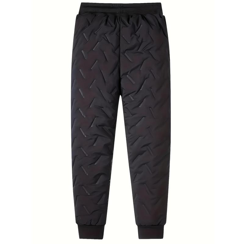 Men's Winter Warm Wool Lining Pants Outdoor Sports Camping Pants Climbing Pants Thick Warm Trousers