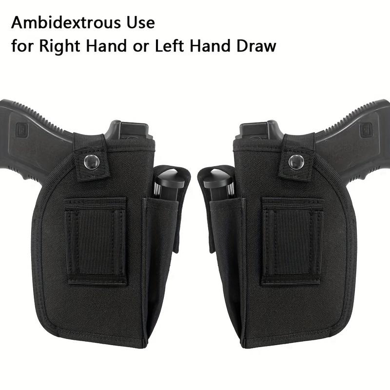 Flashlight Laser Lamp IWB OWB Holster with Cartridge Bag Left and Right Hand Universal