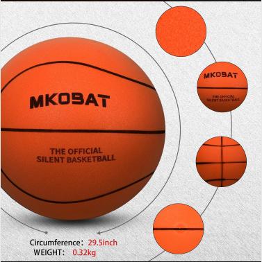 29.5 inch high elastic high density soft foam indoor training silent basketball