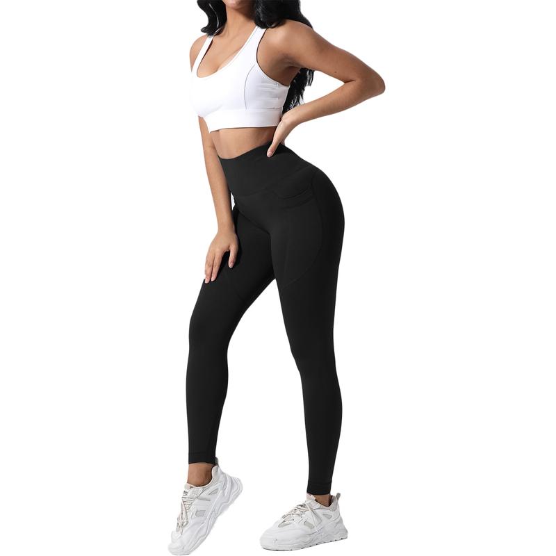 Leggings For Women,High Waist And Invisible Tummy Control, Super Soft Athletic Yoga Pants, Suitable For Yoga And Running Sport