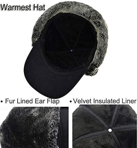 Cold resistant mask hat for men and women, winter outdoor thick Lei Feng hat, trendy warm hat, ear protection, cycling with plush thick warm hat