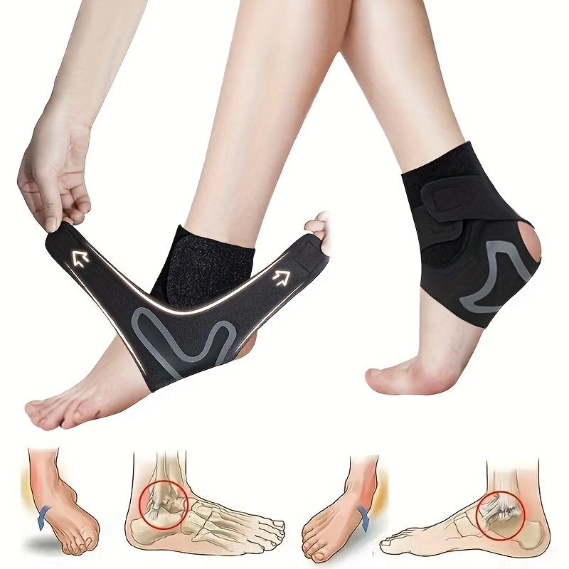 2pcs Elastic Ankle Guard, Adjustable Compression Ankle Strap, Suitable For Strength Training, Fitness