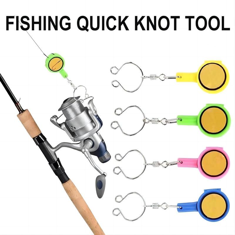 Fishing Knot Tying Tool (2 Counts), Fish Hook Protector, Nail Knot Tool, Cool Gadgets for Fishermen, Ice Fly Fishing, Beginner Fishing Accessories