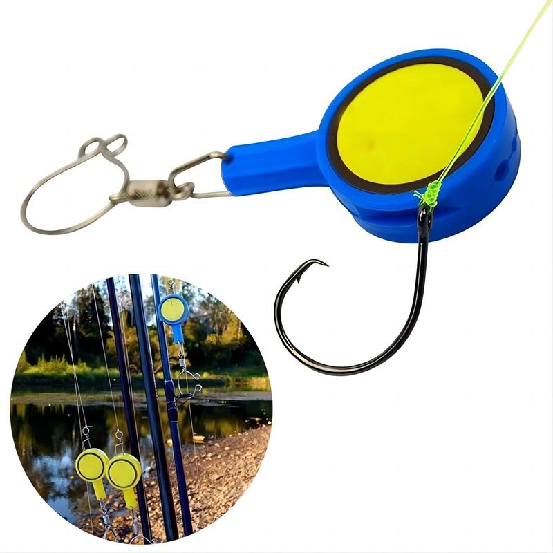 Fishing Knot Tying Tool (2 Counts), Fish Hook Protector, Nail Knot Tool, Cool Gadgets for Fishermen, Ice Fly Fishing, Beginner Fishing Accessories