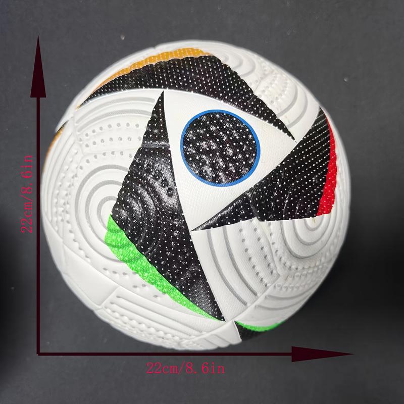 1pc Soft-Touch Black and White Pattern PU Soccer Ball - Trendy Football for Team Sports - Durable, Lightweight, and Easy to Control