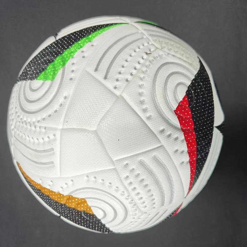 1pc Soft-Touch Black and White Pattern PU Soccer Ball - Trendy Football for Team Sports - Durable, Lightweight, and Easy to Control