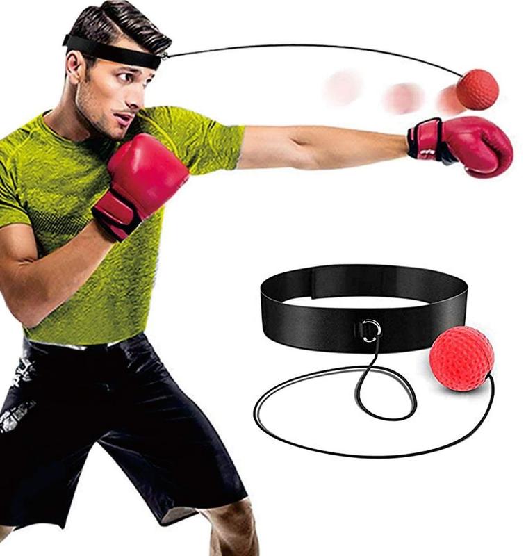 Boxing Reflex Ball - Enhance reaction, coordination and fighting skills with essential boxing equipment, suitable for all levels of boxing for speed training