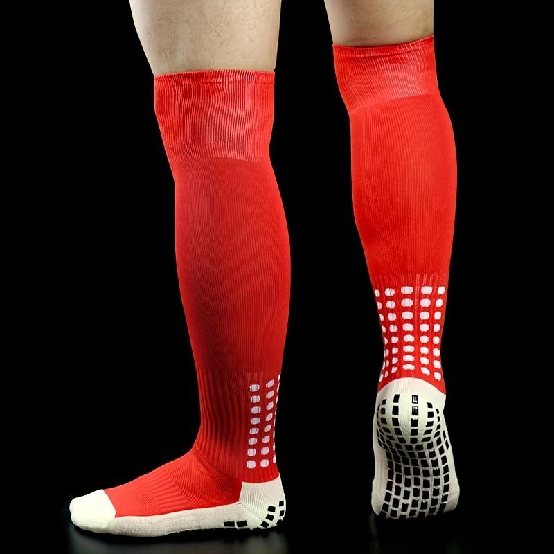 Professional Non-slip Knee High Soccer Socks For Men Women, Thickened Sweat Absorption Sport Socks For Football Basketball Running