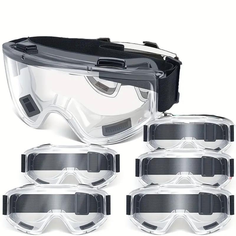 Safety Goggles, 1 Count Dust-proof & Anti-fog Splash Goggles for Work, Eye Protection Eyewear for Men & Women