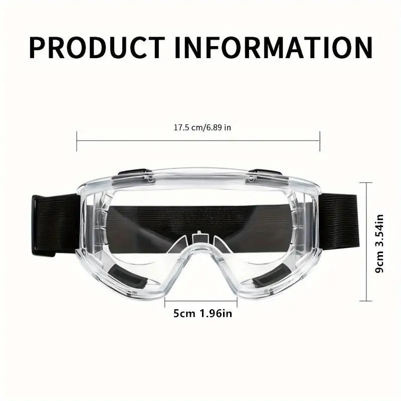 Safety Goggles, 1 Count Dust-proof & Anti-fog Splash Goggles for Work, Eye Protection Eyewear for Men & Women