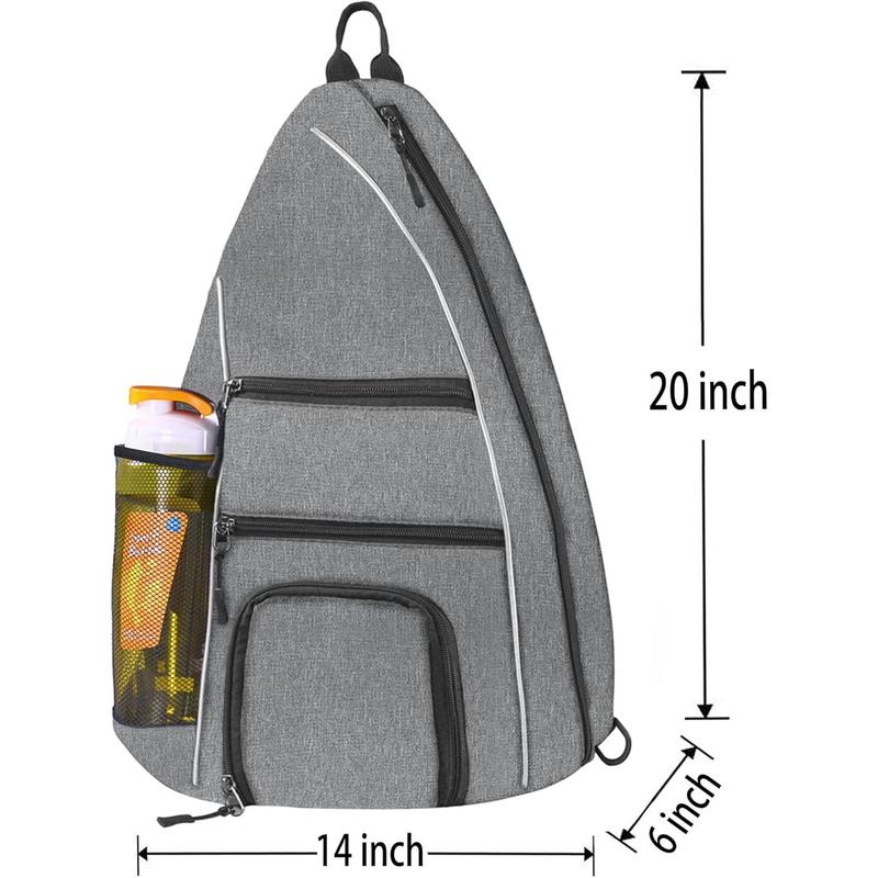 Pickleball Bag - Pickleball Bags for Women Men - Pickleball Backpack - Travel Pickleball Paddle Case, Pickle Ball Bag for Pickleball Paddle Tennis Racket, Protable Pickleball Sling Bag