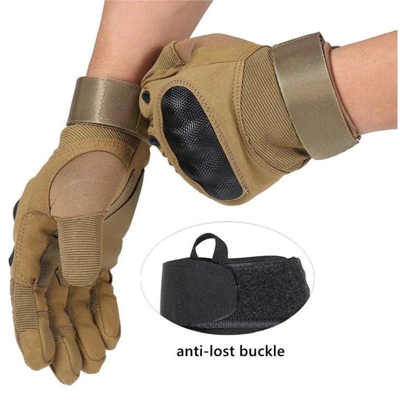 Tactical Motorcycle Motocross Full Finger Gloves Motorbike Riding Racing Mittens