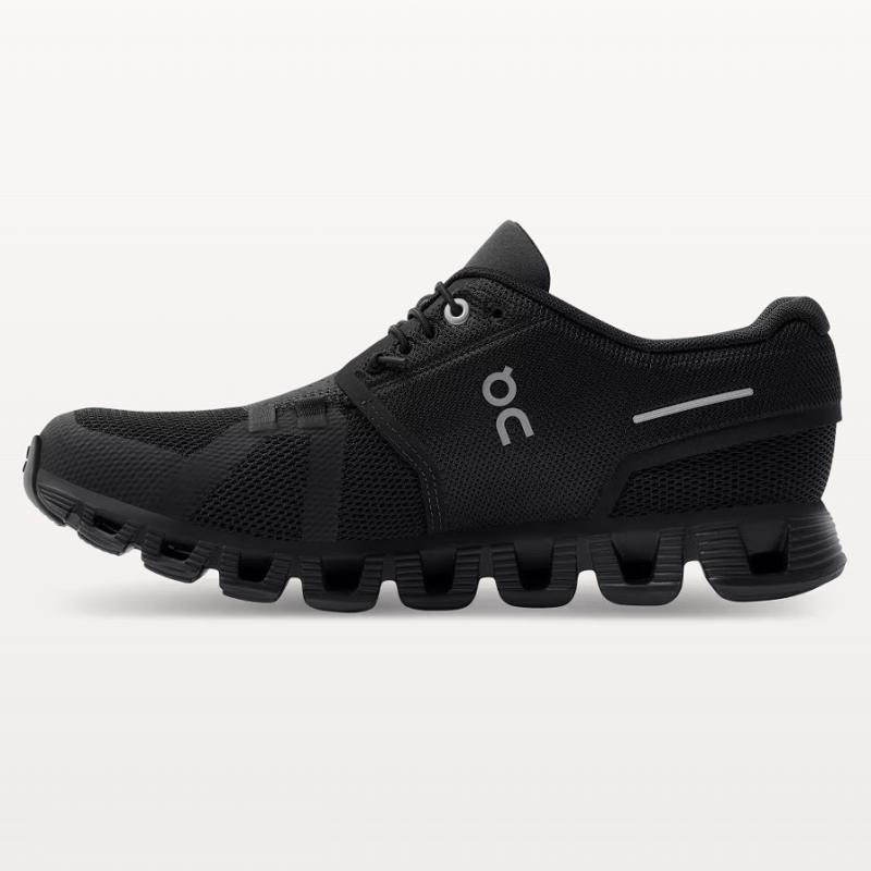 On Women Cloud 5 Running Shoes, All Black - Full Size