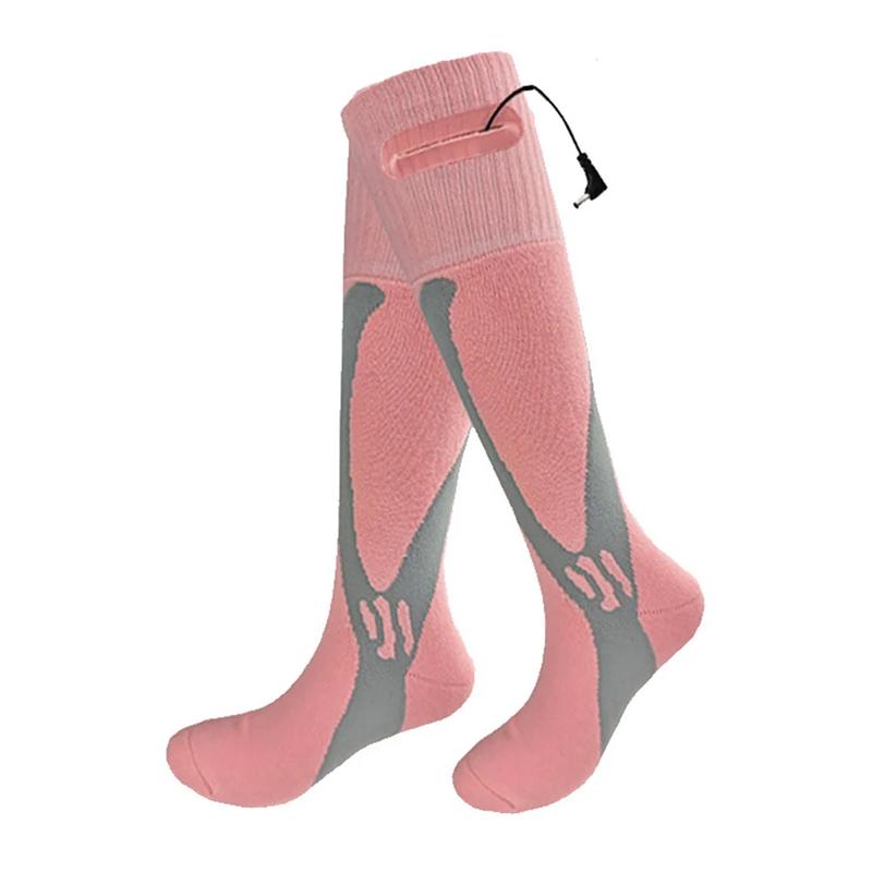 Electric Heated Socks Electric Heating Socks Fast Heating Battery Heated Socks Breathable Warm Winter Socks for Camping Hiking