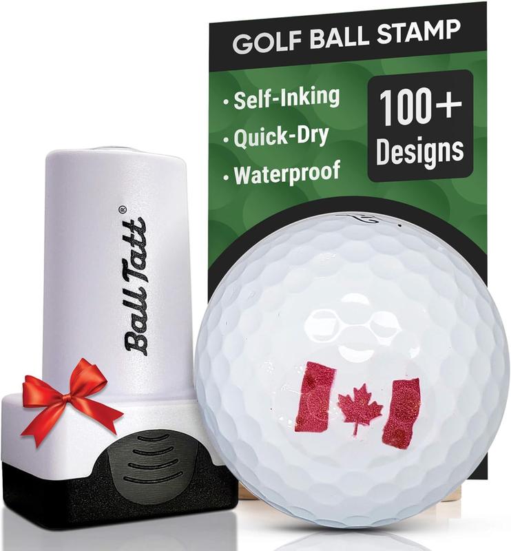 Golf Ball Stamp Marker for Men & Women - Reusable & Waterproof Identification Tool