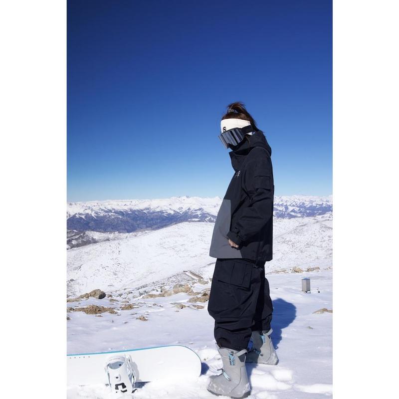 2024 Man Woman Skiing Baggy Pants Warm Loose Skying Ski Trousers Winter Outdoor Waterproof Female Snow  Snowboard Pants Clothes