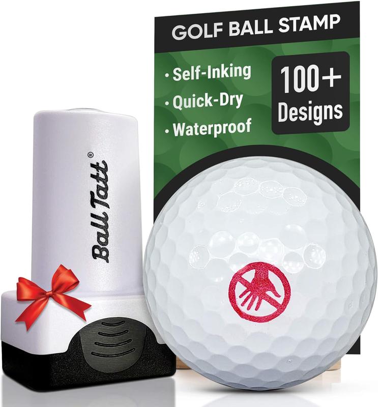 Golf Ball Stamp Marker for Men & Women - Reusable & Waterproof Identification Tool