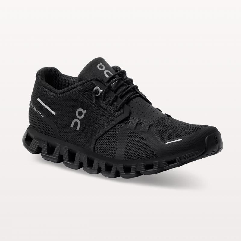 On Women Cloud 5 Running Shoes, All Black - Full Size