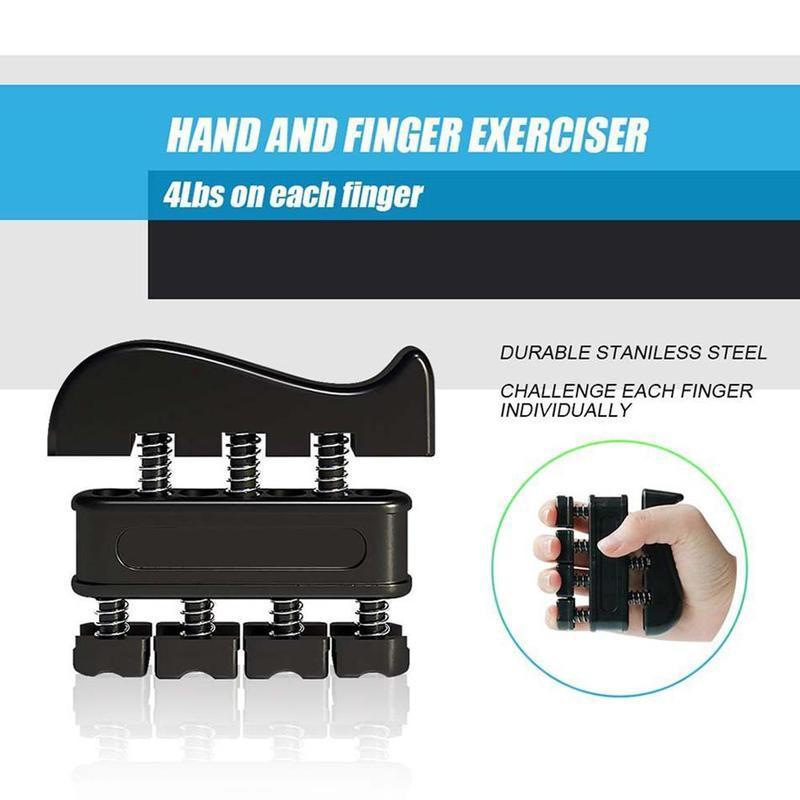 Hand Grip Strengthener Kit (5 Pack) Forearm Grip Fit Beast Adjustable Resistance Hand Gripper, gripper ,forearm veins,Finger Exerciser,Finger Stretcher,Grip Ring Stress Relief Grip Ball For Athletes,Portable Home Gym Hand Strength Training Tool