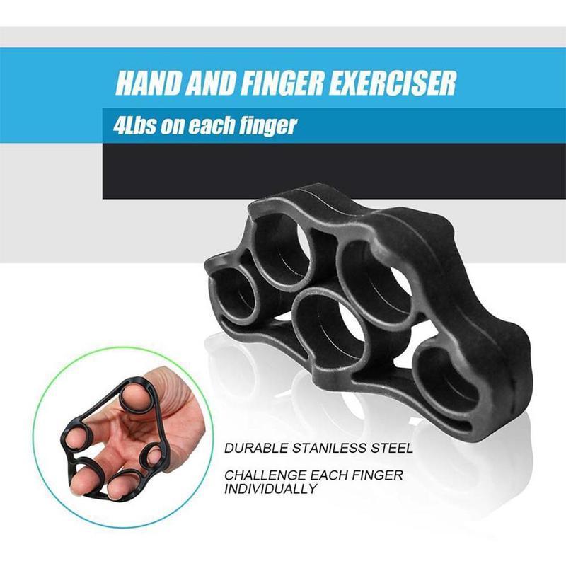 Hand Grip Strengthener Kit (5 Pack) Forearm Grip Fit Beast Adjustable Resistance Hand Gripper, gripper ,forearm veins,Finger Exerciser,Finger Stretcher,Grip Ring Stress Relief Grip Ball For Athletes,Portable Home Gym Hand Strength Training Tool