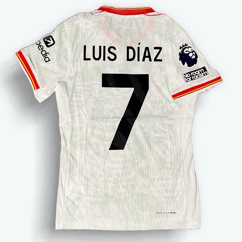 Soccer Jersey  Luis Díaz 7  Player Version  Slim Fit (Size Up)