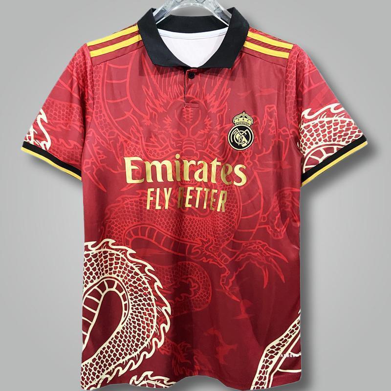 24-25 Red Dragon Special Edition Quick Dry Breathable Soccer Jersey Football Jerseys