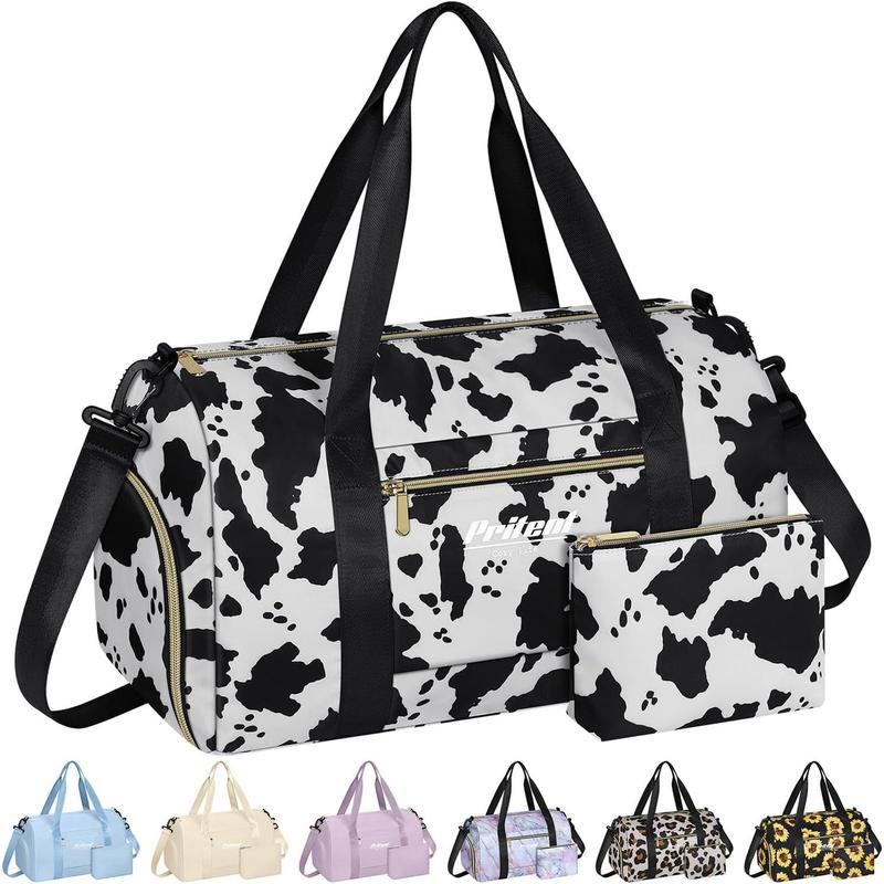 Gym Bag for Women with Shoe Compartment,  Gym Tote Bags Travel Duffle Bag for  Yoga Maternity