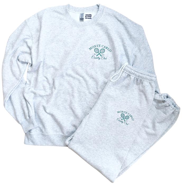 monte carlo tennis country club sweatpant