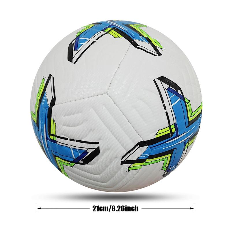 Star Pattern Soccer Ball With Tool, Outdoor Sports Training Ball For Kids & Adults