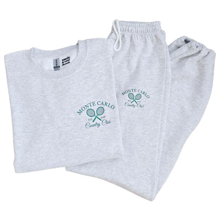 monte carlo tennis country club sweatpant