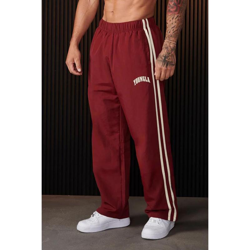 249 - Flagship Track Pants plaid shirt  grey sweatpants gym tracksuits