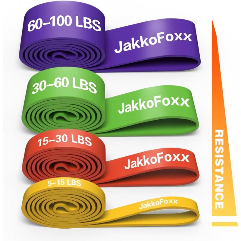 Resistance Bands,Pull up Bands,Stretching Assist Bands Set for Men & Womenportable Exercise, Muscle Training,Physical Therapy,Exercise Workout Bands for Working Out Jakkofoxx