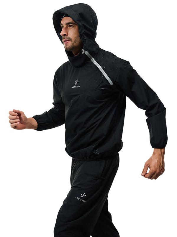 Men's 2-piece sauna jogging set  - Jacket and Pants for Fitness Training