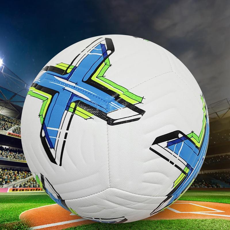 Star Pattern Soccer Ball With Tool, Outdoor Sports Training Ball For Kids & Adults