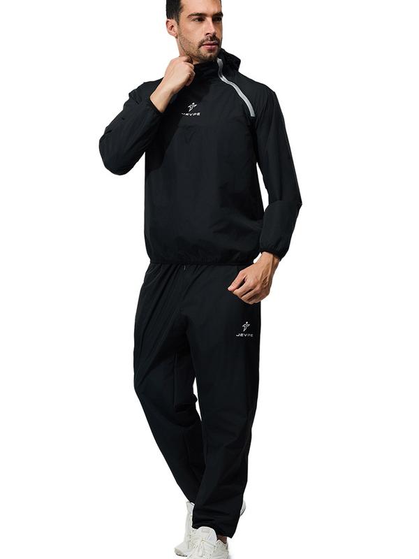 Men's 2-piece sauna jogging set  - Jacket and Pants for Fitness Training