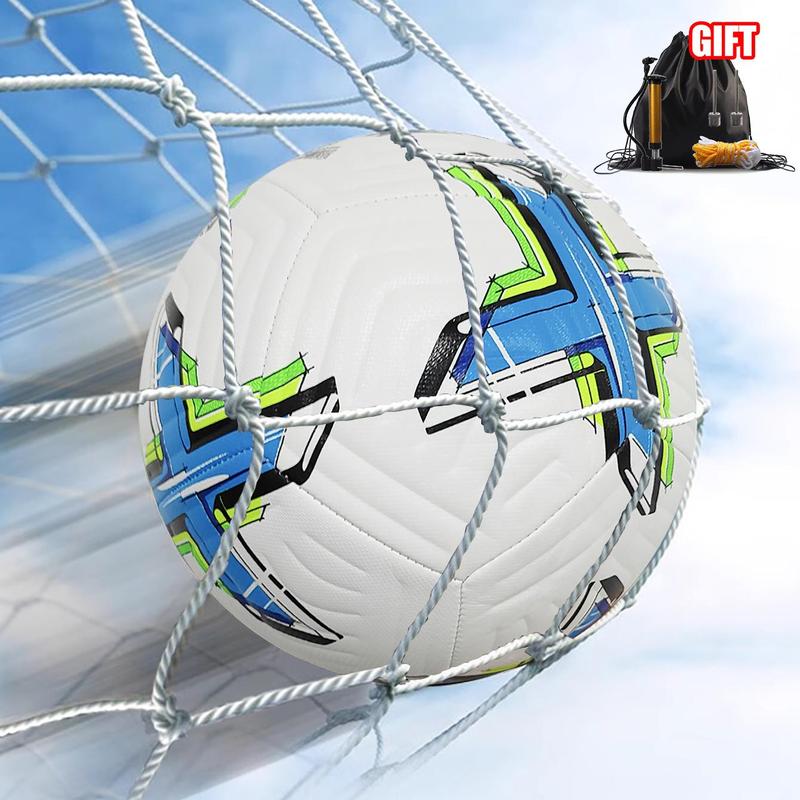 Star Pattern Soccer Ball With Tool, Outdoor Sports Training Ball For Kids & Adults