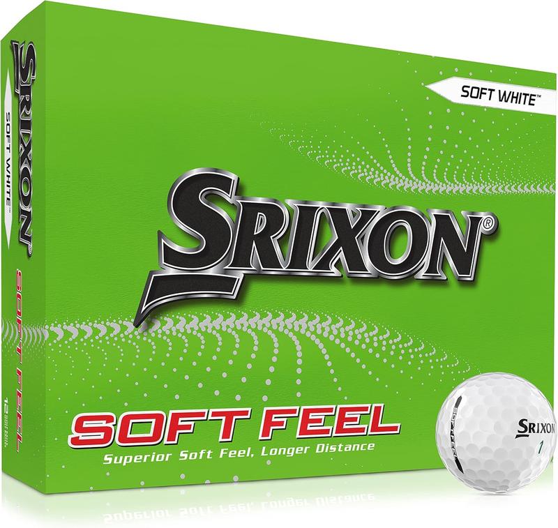 Srixon Soft Feel Series Golf Balls - Pack of 12