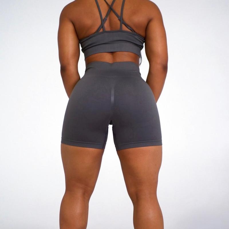 Sports bra and shorts matching set