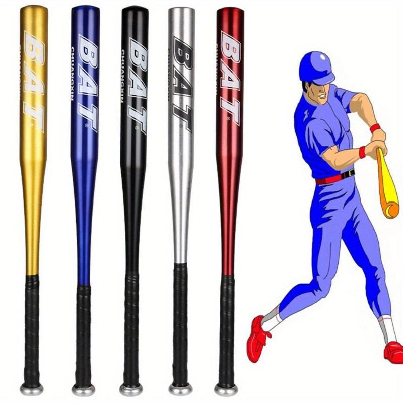 Thickened All Aluminum Alloy Baseball Bat, 1 Count Outdoor Softball Training Accessory, Sports High Hardness Baseball Sticks