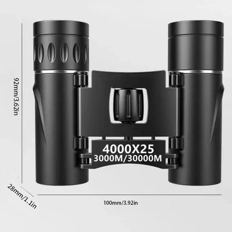 Binoculars, 4000x25 High Definition Imaging Binoculars, Long Distance Observation Binoculars, Suitable for Outdoor Camping Hunting and Concert