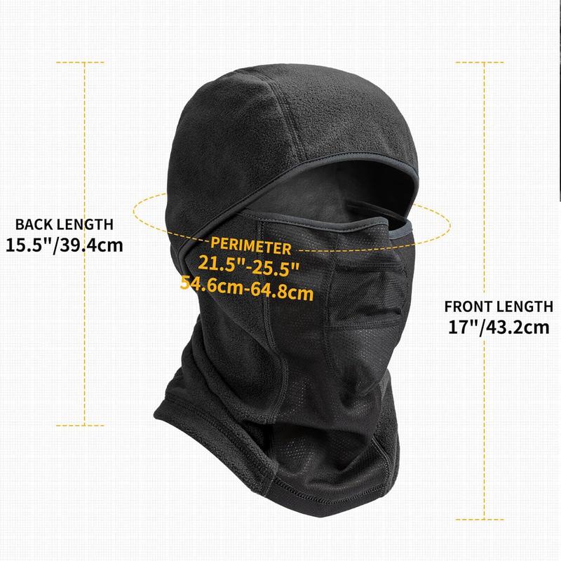 Balaclava Winter Ski Face Mask Breathable Windproof Thermal for Motorcycle Riding Cycling in Cold Weather