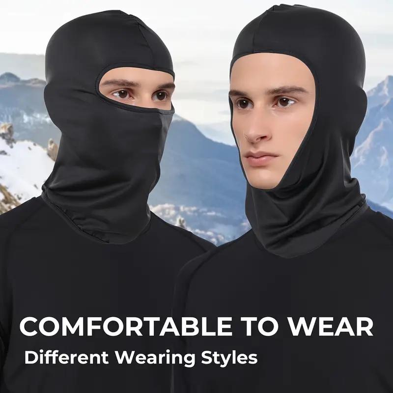 Premium Ski Masks for Men Full Face Protection Windproof Breathable Moisture Wicking Balaclava for Outdoor Motorcycle Cycling